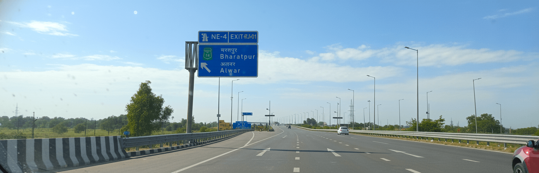 Highway connectivity to Alwar
